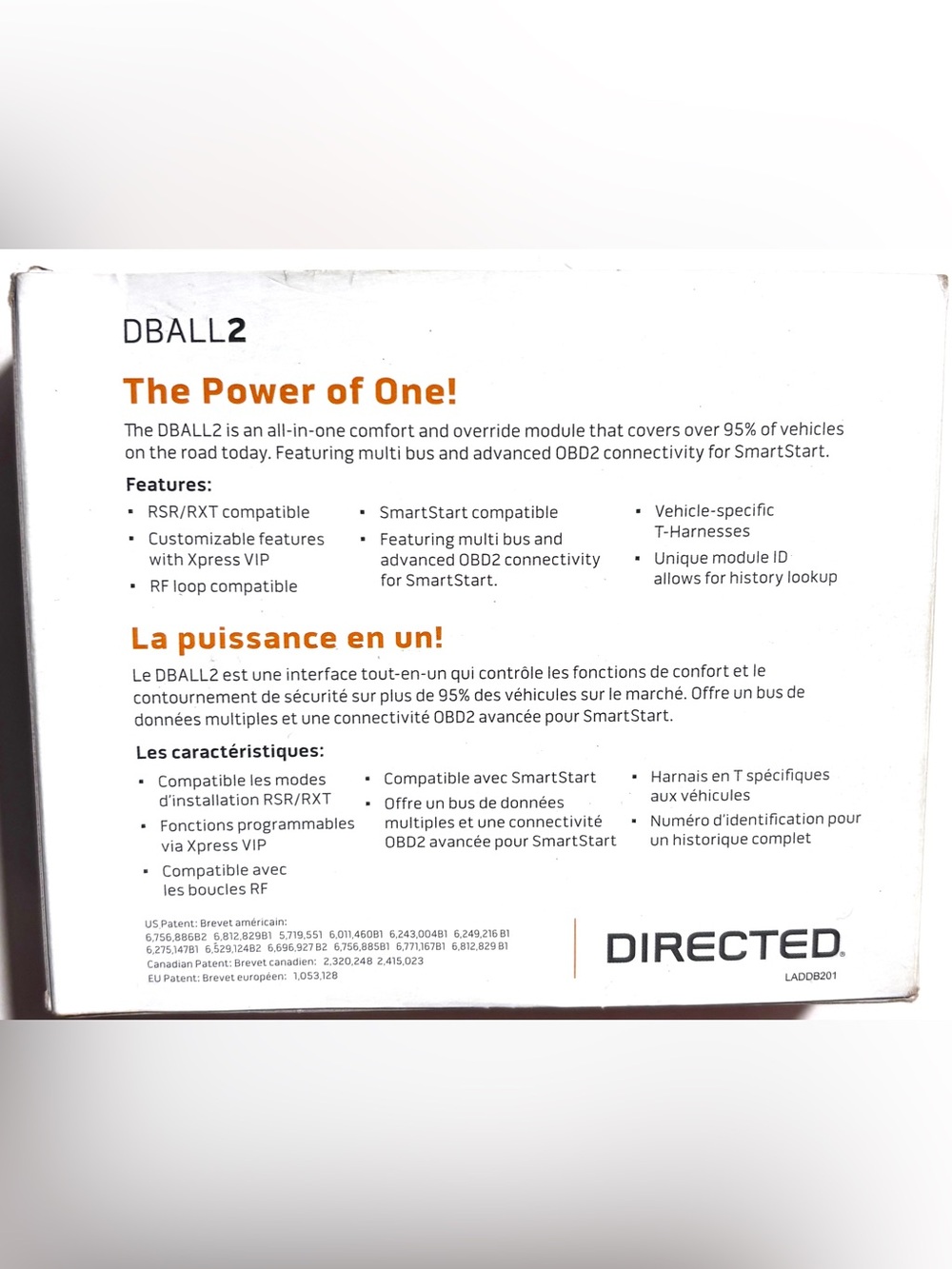 Directed DBALL2 Databus ALL Interface Module Multi Bus OBD2 SmartStart - Picture 2 of 4